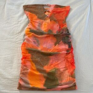 Strapless Mini Dress